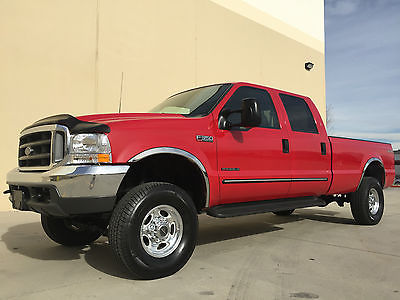 Ford : F-350 LARIAT 1 owner 2000 ford f 350 crew lariat 4 x 4 longbed 7.3 powerstroke turbo diesel