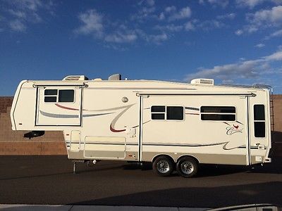 2002 CARDINAL M-29WB BY FOREST RIVER 5TH WHEEL TRAILER 31FT WITH ONAN GENERATOR