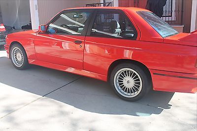 BMW : M3 1988 bmw e 30 m 3 henna red rare color california car great car