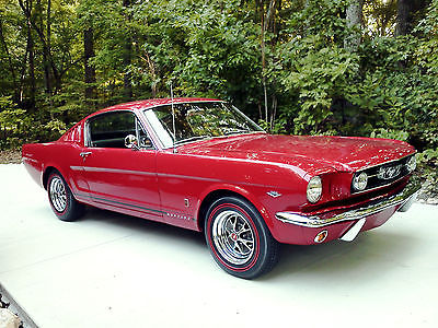 Ford : Mustang GT 1966 ford mustang gt fastback 4 speed