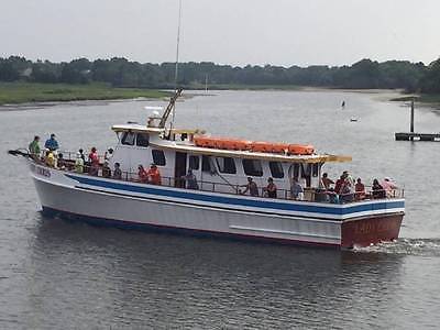 60' Charter Boat 49Passenger +2 Crew USCG COI