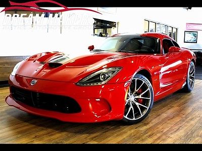 Dodge : Other GTS 2013 dodge srt viper gts red leather suede interior