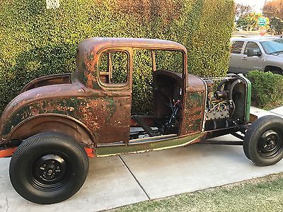 Ford : Other in ad 1932 ford 5 w coupe original steel nostalgic project scta hemi hot rod restore