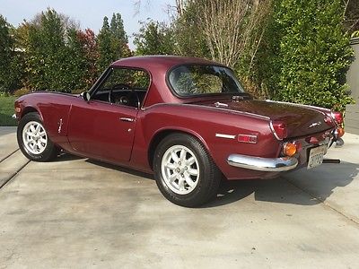 Triumph : Spitfire 1970 triumph spitfire california car w hardtop