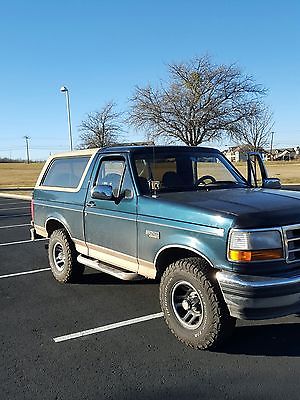 Ford : Bronco Eddie Bauer 1995 ford bronco eddie bauer