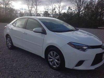 Toyota : Corolla One owner 2014 Toyota Corolla