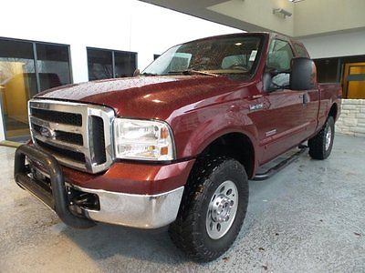 Ford : F-250 Xlt 2006 pickup used diesel v 8 6.0 l 364 5 speed automatic w od diesel 4 wd red