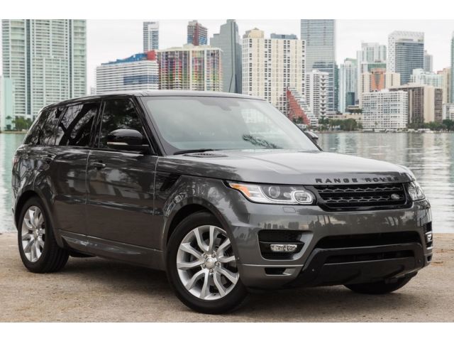 Land Rover : Range Rover Sport 3.0L V6 Supe 3.0 l v 6 supe suv nav cd 8 speakers am fm radio dvd audio mp 3 decoder memory seat