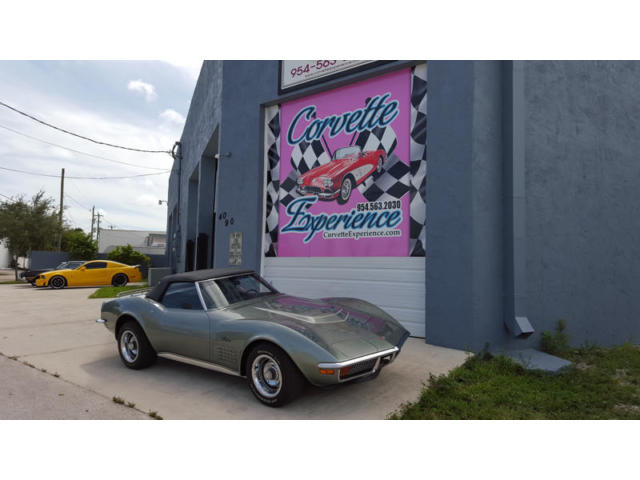 Chevrolet : Corvette 1972 corvette convertible lt 1 fuel injected vintage air a c upgrades