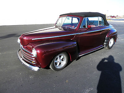 Ford : Other CONVERTIBLE 48 ford convertible street rod custom classic hot rod show and go car no rat