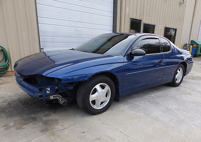Chevrolet : Monte Carlo SS Coupe, Auto, 67,001 Salvage Rebuildable, Runs Great, All Airbags Good, Leather Heated Seats, Sunroof