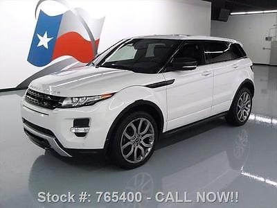 Land Rover : Evoque RANGE ROVER  DYNAMIC AWD NAV 2013 land rover range rover evoque dynamic awd nav 40 k 765400 texas direct auto