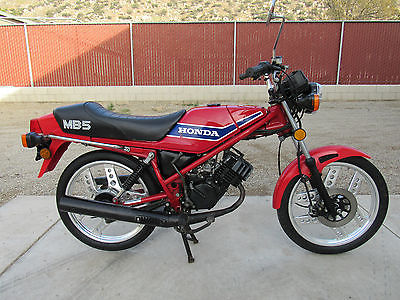 Honda : Other 1982 honda mb 5 50 cc street legal mb 5 rare only imported 1 year original mb 50 c