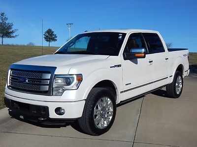 Ford: F-150 Platinum PLATINUM 331 AXLE NAVIGATION SUNROOF POWER BOARDS ECOBOOST