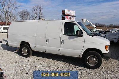 Ford: E-Series Van Commercial 2003 commercial used turbo 7.3 l v 8 powerstroke diesel extended cargo motorcycle