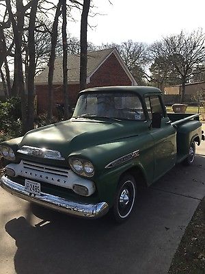 Chevrolet: Other Pickups 1959 chevrolet apache pick up truck