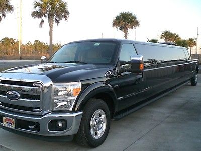 Ford : F-350 Limousine 2011 ford f 350 super duty xlt crew cab diesel limo limousine by pinnacle