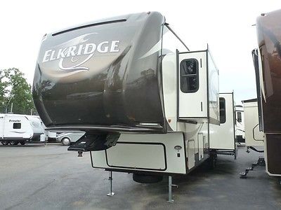 2015 Elkridge 38RSRT FIFTH WHEEL BUNKS 2 FULL BATHS SLEEPS 10+ OUTSIDE KITCHEN!!