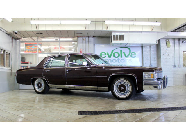 Cadillac : Fleetwood Brougham PRICE DROPPED! Brougham-SURVIVOR-ONE OWNER-ALL ORIGINAL-WINDOW STICKER-