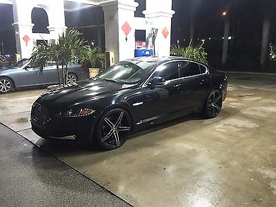 Jaguar: XF Base Sedan 4-Door 2012 jaguar xf certified jaguar select warranty florida car 22 rims black