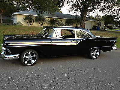 Ford : Fairlane FAIRLANE 500 HARDTOP 1957 ford fairlane 500 black on black 2 dr hardtop 292 v 8 4 speed sunny florida
