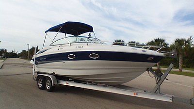 2007 Crownline 255 CCR, 135 HOURS, trailer included