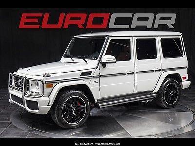 Mercedes-Benz : G-Class G63 AMG MERCEDES G63 AMG, RED INTERIOR, ONE OWNER, FACTORY WARRANTY