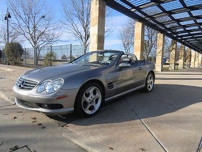 Mercedes-Benz : SL-Class 2004 sl 500 sport heated and cooled seats very low miles pristine condition
