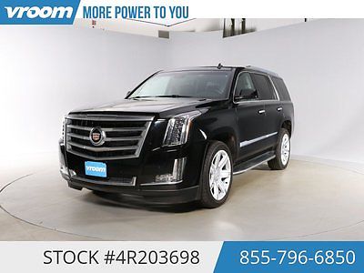 Cadillac: Escalade Luxury Certified 2015 19K MILES 1 OWNER NAV DVD 2015 cadillac escalade 4 x 4 19 k miles nav sunroof rearcam dvd 1 owner cln carfax