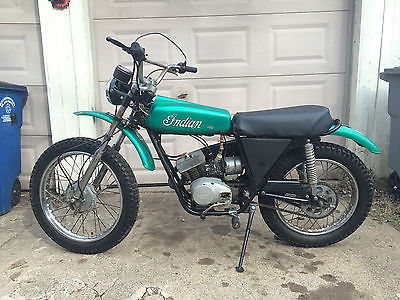 Indian: ME-100 1974 indian me 100 dirt bike motorcycle