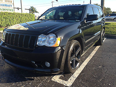 Jeep : Grand Cherokee SRT8 Sport Utility 4-Door 2008 jeep grand cherokee srt 8 supercharged sport utility 4 door 6.1 low miles