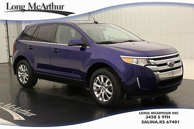 Ford: Edge Limited Certified Nav Rear Camera Bluetooth Cruise 2013 limited certified 3.5 l v 6 automatic fwd navigation heated leather satellite