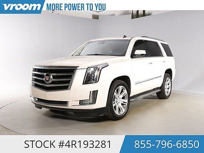 Cadillac: Escalade Luxury Certified 2015 41K MILE 1 OWNER NAV SUNROOF 2015 cadillac escalade 41 k miles nav sunroof rearcam bose 1 owner clean carfax