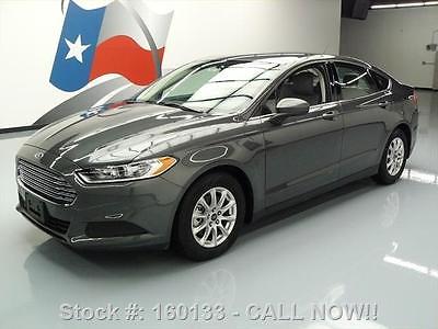 Ford: Fusion SEDAN REARVIEW CAM ALLOY WHEELS 2015 ford fusion sedan rearview cam alloy wheels 6 k mi 160133 texas direct auto