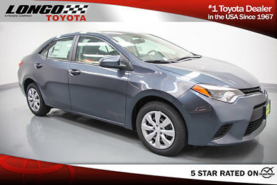 Toyota: Corolla 4dr Sedan CVT LE 4 dr sedan cvt le new cvt gasoline 1.8 l 4 cyl slate metallic