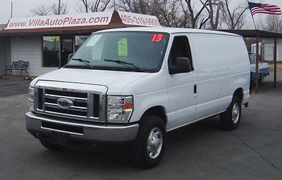 Ford : E-Series Van with Cargo Bins, Shelving & Liftgate! 2013 ford e 250 sd cargo work van with liftgate 103 k miles