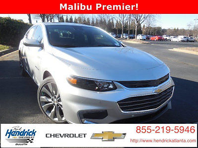 Chevrolet: Malibu 4dr Sedan Premier w/2LZ Chevrolet Malibu 4dr Sedan Premier w/2LZ New Automatic 2.0L 4 Cyl Silver Ice Met