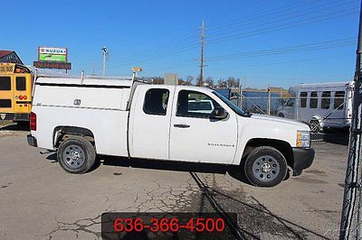 Chevrolet: Silverado 1500 Work Truck 2008 work truck used 4.8 l v 8 are utility service cargo low miles 1 owner xcab