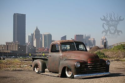 Chevrolet: Other Pickups 3100 1949 chevy truck bagged patina 47 55 hotrod not a ratrod c 10 49 chevy