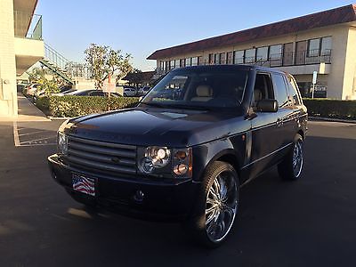 Land Rover: Range Rover HSE 2003 land rover range rover hse custom 26 inch rims and tires loaded