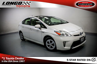 Toyota: Prius 5dr Hatchback Three 5 dr hatchback three low miles 4 dr automatic 1.8 l 4 cyl blizzard pearl