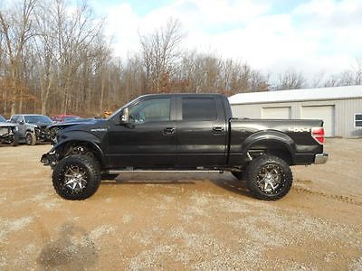 Ford: F-150 2011 ford f 150 crew cab lariat 4 x 4 lifted salvage rebuildable project fx 4 f 150