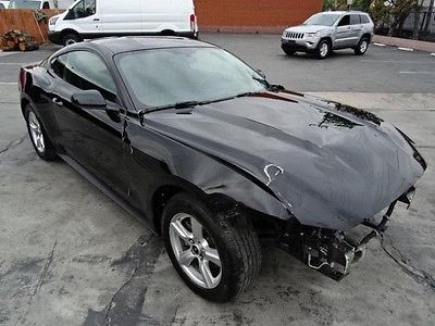 Ford : Mustang V6 Coupe 2015 ford mustang v 6 coupe salvage wrecked repairable exports welcome l k