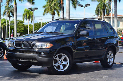 BMW: X5 3.0i 2005 bmw x 5 3.0 l v 6 awd pano roof premium and sport package clean carfax
