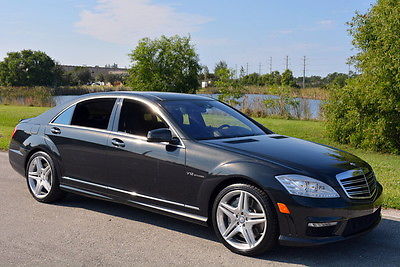 Mercedes-Benz : S-Class S65 AMG 2010 s 65 amg majestic black 24 k miles mint condition