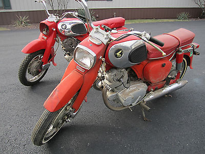 Honda : CA 1966 honda dream ca 77 ca 78 300 305 and 2 parts bikes in pa best offer build 2