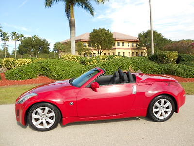 Nissan : 350Z CLEAN 350Z TOURING GREAT RECORDS! RUST FREE! BEAUTIFUL 2004 NISSAN 350Z TOURING CONVERTIBLE LOW MILES! BOSE! 05 06 07 08