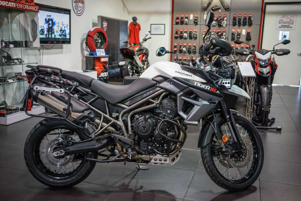 2016 Triumph Tiger 800 XCA Crystal White