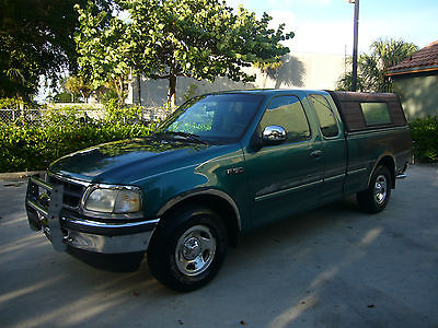 Ford : F-150 XLT SuperCab - 3 Door Pickup Truck Free Warranty - Two Owner - Perfect Carfax - 100% Florida Truck -  SuperCab 4.6L