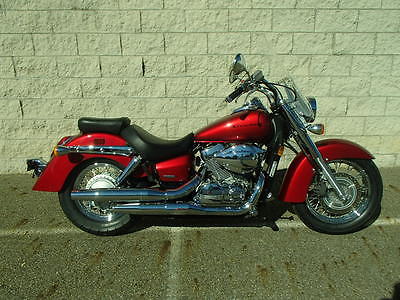 Honda : Shadow 2008 honda vt 750 shadow aero in red um 30393 c s